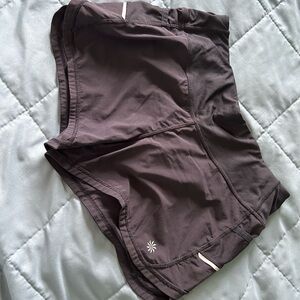 Women's Brown Athletic Shorts